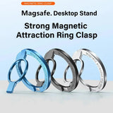 M52 Phone Ring Magnetic Stand Table Buckle Foldable Stand for Magsafe Magnet Detachable Stand for iPhone16 15 14 13 12 Samsung