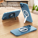 M97 MagSafe Portable Holder for iPhone 16 15 14 13 12- Magnetic Zinc Alloy Rotating Desktop Phone Holder