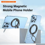 M52 Phone Ring Magnetic Stand Table Buckle Foldable Stand for Magsafe Magnet Detachable Stand for iPhone16 15 14 13 12 Samsung