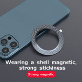 M90 Magnetic Ultrathin Metal Plate Sticker Rings for IPhone 16 15 14 13 12 Pro Max for Magsafe Wireless Charger Car Mobile Phone Holder