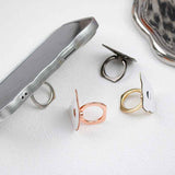 [MOQ 100/ color ] Kapuda animal Shaped cute Folding Stand, Creative Electroplated Mobile Phone Holder,Universal 360 Rotation Finger Grip Ring Kickstand Compatible Various Mobile Phones