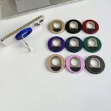 M98 Stylish Magnetic Phone Ring Holder - Secure Grip & 360° Rotating Carbon Fiber Stand with Multi-color Options, Modern Aesthetic Design, Durable Carbon Fiber Construction, Magnetic Mounting System