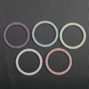 [MOQ 10,000/ color ] Kapuda glitter magnetic coil colorful, for phone make magsafe mount, universal for iPhone,android,ipad etc