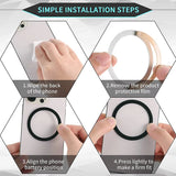 M90 Magnetic Ultrathin Metal Plate Sticker Rings for IPhone 16 15 14 13 12 Pro Max for Magsafe Wireless Charger Car Mobile Phone Holder