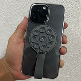 M94 Multi Functional Magnetic Phone Holder with Silicone Suction Cup Portable Handheld Person Stand for Magsafe IPhone 12 13 14 15 16 Mount