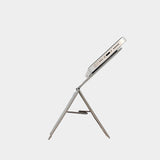 M102 Foldable MagSafe Wallet Magnetic Card Wallet Holder Strong Adsorption Magnetic Stand Leather for iPhone 16 15 14 13 12 ProMax