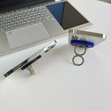 M98 Stylish Magnetic Phone Ring Holder - Secure Grip & 360° Rotating Carbon Fiber Stand with Multi-color Options, Modern Aesthetic Design, Durable Carbon Fiber Construction, Magnetic Mounting System