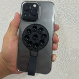 M94 Multi Functional Magnetic Phone Holder with Silicone Suction Cup Portable Handheld Person Stand for Magsafe IPhone 12 13 14 15 16 Mount