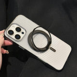 M96 Magnetic 360 Rotating Ring Buckle Mobile Phone Holder, Hands-Free Magnetic Phone Mount, Effortless Convenience at Your Fingertips