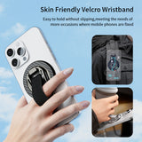 M80 Magnetic Ring Buckle Phone Holder with Portable Wristband, Portable Mobile Phone Accessories, Multifunctional Mobile Phone