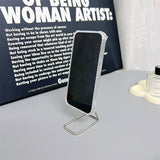 Double ring foldable phone stand