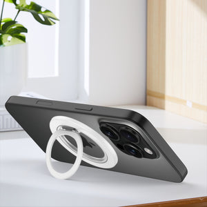 M84 Magnetic 360 Degree Rotation MagSafe Magnetic Ring Buckle Mobile Phone Holder Universal Car Compatible Apple Fruit 12/13/1415/16 M