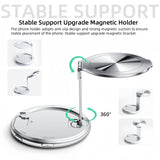 M87 Fill Light for Magsafe LED Phone Light Attachment Selfie Ring Light Brightness Adjustable Compatible for iPhone Smartphone Vlogs