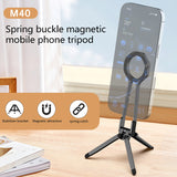 M40 Portable Tripod with MagSafe Design,Vlogger Tripod for Creative Smartphone Photography