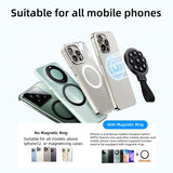 M94 Multi Functional Magnetic Phone Holder with Silicone Suction Cup Portable Handheld Person Stand for Magsafe IPhone 12 13 14 15 16 Mount
