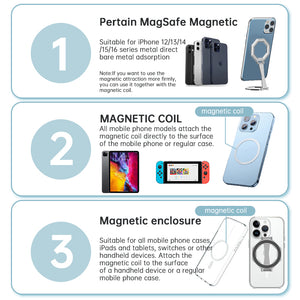M33 Double-Ring Magnetic Phone Holder
