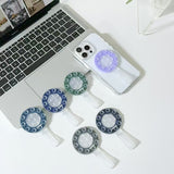 M47 Magnetic Phone Holder Silicone Transparent Suction Cup Magnetic Phone Holder-High Quality Silicone Handle Suction Cups, Strong Adsorption Ability