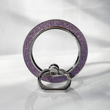 M7(Sparkling Diamond) Magnetic Phone Stand & Ring Holder – Foldable Adjustable Desk & Car Mount