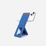 M95 Foldable Phone Stand Holder Pocket Cell Phone Video Tripod Magnetic Smartphone Desk Stand Vegan Leather Vlog Stick For iPhone