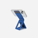 M95 Foldable Phone Stand Holder Pocket Cell Phone Video Tripod Magnetic Smartphone Desk Stand Vegan Leather Vlog Stick For iPhone