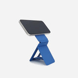 M95 Foldable Phone Stand Holder Pocket Cell Phone Video Tripod Magnetic Smartphone Desk Stand Vegan Leather Vlog Stick For iPhone