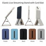M102 Foldable MagSafe Wallet Magnetic Card Wallet Holder Strong Adsorption Magnetic Stand Leather for iPhone 16 15 14 13 12 ProMax