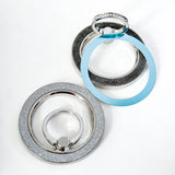 M51 Magsafe Strong Magnetic Metal 360 Degree Rotation Diamond Powder Mobile Phone Ring Clasp Bracket Apple Android Universal