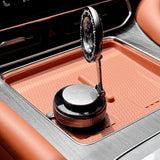 MCZ21 Vacuum Magnetic Car Clock Stand,360 Degree Rotating Car Clock Mount