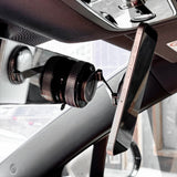 MCZ21 Vacuum Magnetic Car Clock Stand,360 Degree Rotating Car Clock Mount