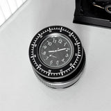 MCZ21 Vacuum Magnetic Car Clock Stand,360 Degree Rotating Car Clock Mount