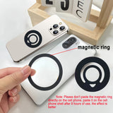 M45 Pull Ring Liquid Silicone Magnetic Phone Ring Holder- Newest Silicone Double Sided MagSafe Ring Magnetic Phone Holder Silicone Holder for iPhone 13 14 15 16