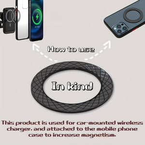 M90 Magnetic Ultrathin Metal Plate Sticker Rings for IPhone 16 15 14 13 12 Pro Max for Magsafe Wireless Charger Car Mobile Phone Holder