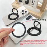 M84 Magnetic 360 Degree Rotation MagSafe Magnetic Ring Buckle Mobile Phone Holder Universal Car Compatible Apple Fruit 12/13/1415/16 M