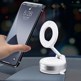 M93 MagSafe Car Mount Pro- Vacuum + Magnetic Dual Locking, 360° Rotatable Foldable Phone Holder