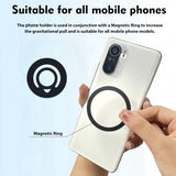 M45 Pull Ring Liquid Silicone Magnetic Phone Ring Holder- Newest Silicone Double Sided MagSafe Ring Magnetic Phone Holder Silicone Holder for iPhone 13 14 15 16