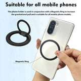 M84 Magnetic 360 Degree Rotation MagSafe Magnetic Ring Buckle Mobile Phone Holder Universal Car Compatible Apple Fruit 12/13/1415/16 M
