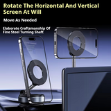 M93 MagSafe Car Mount Pro- Vacuum + Magnetic Dual Locking, 360° Rotatable Foldable Phone Holder