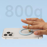 M53 Magnetic Phone Ring Holder Luxury Glitter or Skin-Feeling Magnetic Ring Double-Sided Metal for Magnet 360° Stand Phone Holder for iPhone 16 15 14 13 12