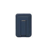 M100 Magsafe-Compatible Magnetic Stand Card Holder with Strong Adhesion, Rear ID Slot & Multi-Card Slots for Transit Cards