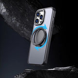 M55 Double-Sided Magnetic 360° Rotating Mobile Phone Holder for MagSafe Special Finger Ring Buckle Gear Acoustic Decompression Desktop