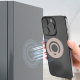 M88 Double-Sided Magnetic Liquid Silicone Ring Phone Holder- Instant Snap, Stay Ahead, UltraGrip Magnet, Shake-Proof, Wireless Charging Without Removing the Ring