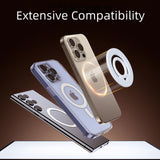 M88 Double-Sided Magnetic Liquid Silicone Ring Phone Holder- Instant Snap, Stay Ahead, UltraGrip Magnet, Shake-Proof, Wireless Charging Without Removing the Ring