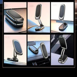 Car magnetic folding stand