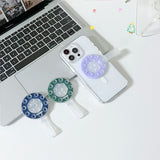 M47 Magnetic Phone Holder Silicone Transparent Suction Cup Magnetic Phone Holder-High Quality Silicone Handle Suction Cups, Strong Adsorption Ability