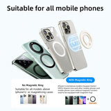 M88 Double-Sided Magnetic Liquid Silicone Ring Phone Holder- Instant Snap, Stay Ahead, UltraGrip Magnet, Shake-Proof, Wireless Charging Without Removing the Ring