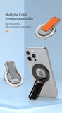 M80 Magnetic Ring Buckle Phone Holder with Portable Wristband, Portable Mobile Phone Accessories, Multifunctional Mobile Phone