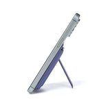 M100 Magsafe-Compatible Magnetic Stand Card Holder with Strong Adhesion, Rear ID Slot & Multi-Card Slots for Transit Cards