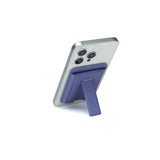 M100 Magsafe-Compatible Magnetic Stand Card Holder with Strong Adhesion, Rear ID Slot & Multi-Card Slots for Transit Cards