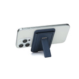 M100 Magsafe-Compatible Magnetic Stand Card Holder with Strong Adhesion, Rear ID Slot & Multi-Card Slots for Transit Cards