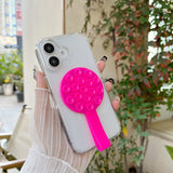 M82 Magnetic Suction Cup Phone Stand Holder Mount N52 Strong Magnets & Silicone Grip Hands-Free For Magsafe